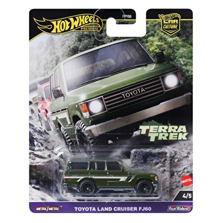 Hot Wheels Car Culture Premium Arabalar Toyota Land Cruiser FJ60 HRV88