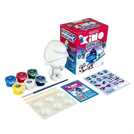 Kimo Şirinler Figür Tasarım Seti