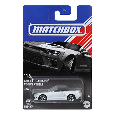 Matchbox Temalı Arabalar Chevy Camaro Convertible HVR97