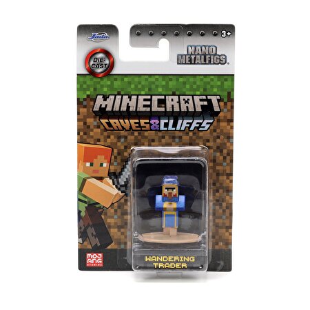 Minecraft Nano Tekli Metal Figür Wanderıng Trader