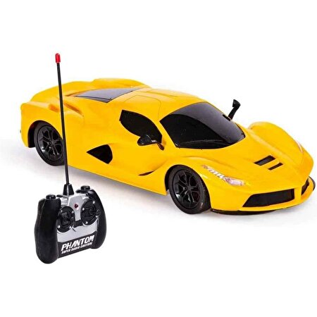 Hızlı ve Öfkeli 1:14 Uzaktan Kumandalı Şarjlı Araba Sarı 3855A
