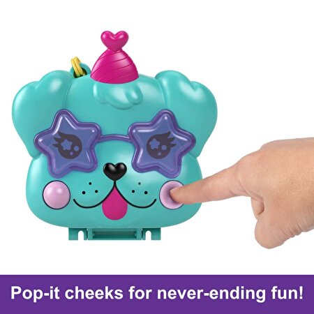 Polly Pocket ve Maceraları Oyun Setleri Doggy Birthday HKV30