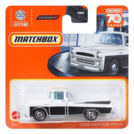 Matchbox Tekli Arabalar Dodge Swept Side HLD38