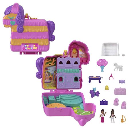 Polly Pocket ve Maceraları Oyun Setleri Pinata Party HKV32