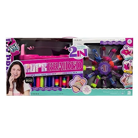 2'si 1 Arada Bileklik Örme ve Takı Yapma Makinesi Seti