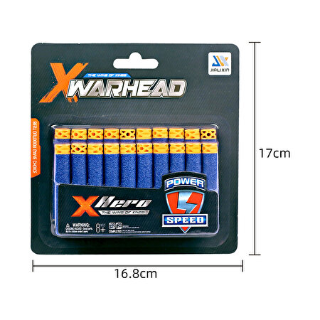 X Warhead 20'li Soft Mermi