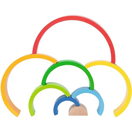 Eichhorn Ahşap 8'li Gökkuşağı