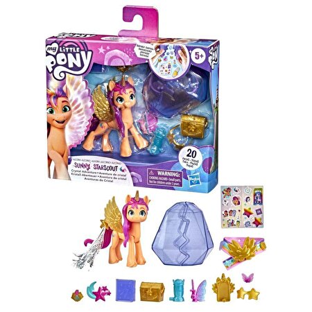 My Little Pony: Yeni Bir Nesil Kristal Macera Alicorn Sunny Starscout F3803