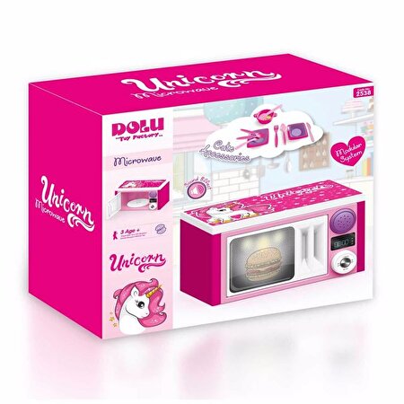 Unicorn Sesli Mikrodalga Fırın Seti
