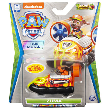 Paw Patrol Die-Cast Araçlar Jungle Rescue Zuma