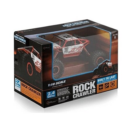 Uzaktan Kumandalı 4x4 Arazi Kaşifi - Kırmızı