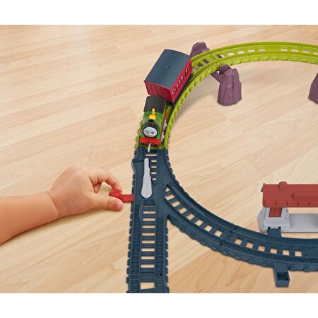 Thomas ve Arkadaşları Tren Seti Sür Bırak HGY84