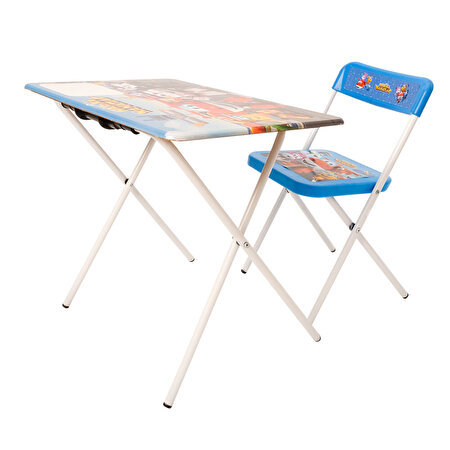 Harika Kanatlar Katlanabilen Masa Sandalye Seti