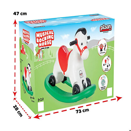 Pilsan Müzikli Sallanan At