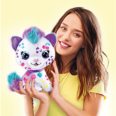 Airbrush Plush Peluş Kitty