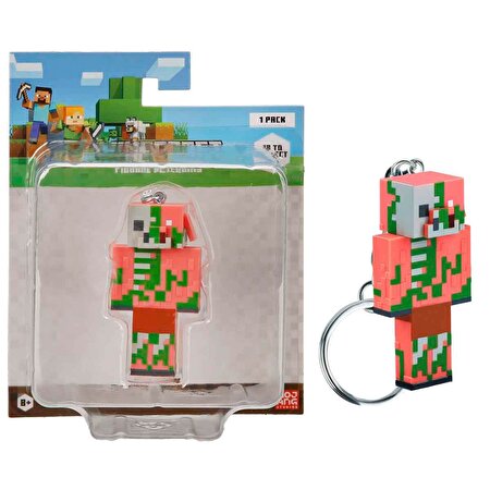 Minecraft 3D Figür Anahtarlık