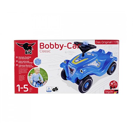 BIG Bobby Car Classic Police Bingit Araba