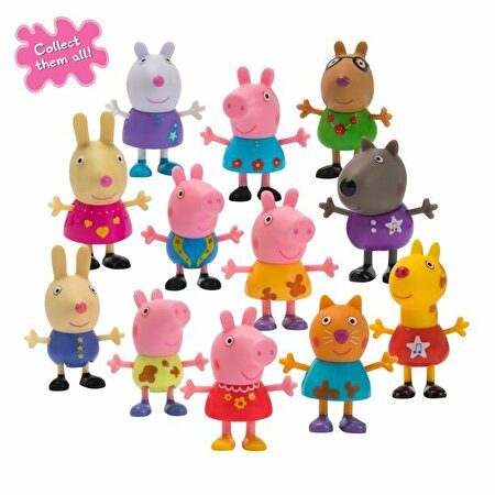 Peppa Pig Mini Campers Sürpriz Figürler Sarı