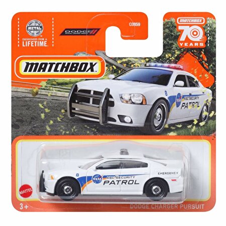 Matchbox Tekli Arabalar Dodge Charger Pursuit HFT07