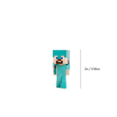 Jada Minecraft Figürler Steve In Dıamond Armor