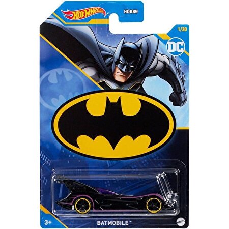 Hot Wheels Batman Temalı Arabalar Batmobile HLK55