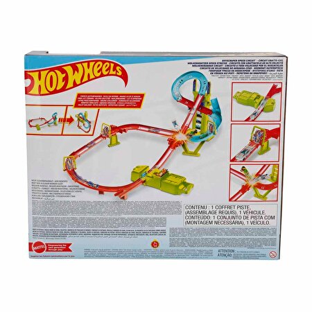 Hot Wheels Neon Yarışlar Çoklu Yarış Heyecanı Pist Seti HPC07
