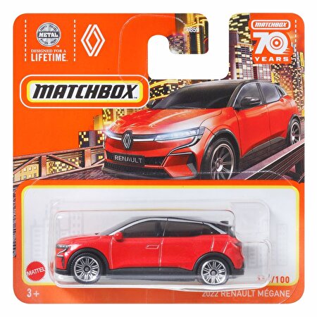 Matchbox Tekli Arabalar 2022 Renault Megane HLC69