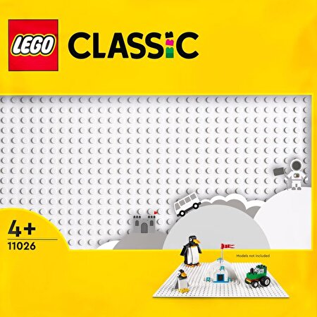 LEGO Classic Beyaz Plaka 11026
