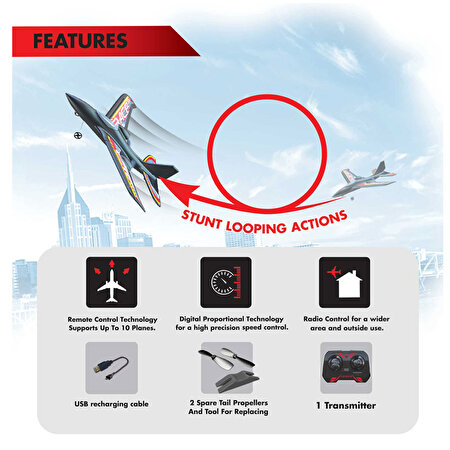 Silverlit X-Twin Loop Kumandalı Uçak
