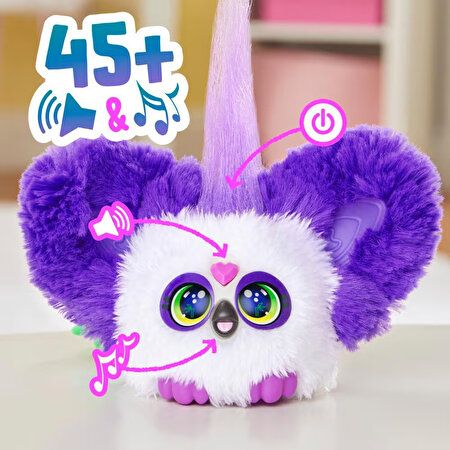 Furby Furblet İnteraktif Peluş Bam-Boo Panda G1698