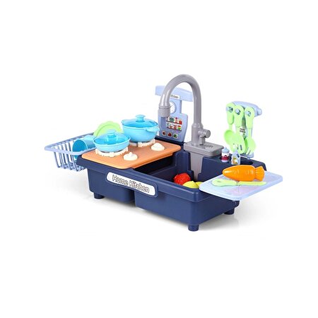 Pilli Mutfak Takımı Mavi