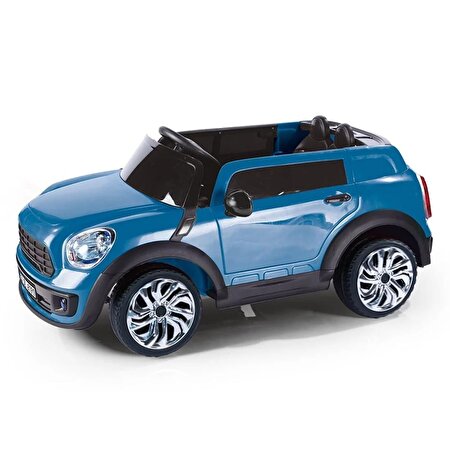 Dolu Oyuncak Ride On Kumandalı 12 Volt Akülü Araba Mavi