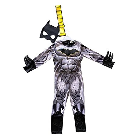 Batman Kaslı Kostüm 7-9 Yaş