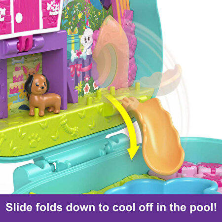 Polly Pocket ve Maceraları Oyun Setleri Doggy Birthday HKV30