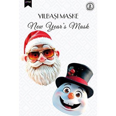 2'li Yılbaşı Maske Seti