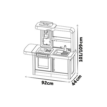 Smoby Tefal Evo Mutfak Seti