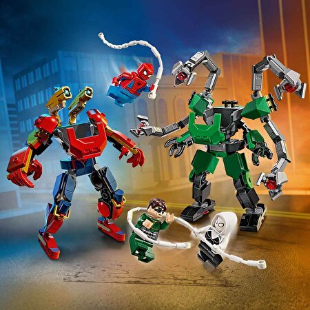 LEGO Marvel Robot Savaşı: Örümcek Adam, Doktor Oktopus’a Karşı 76338