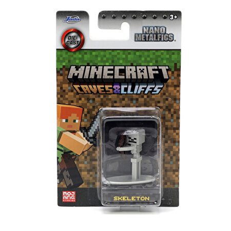 Minecraft Nano Tekli Metal Figür Skeleton