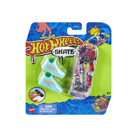 Hot Wheels Skate Parmak Kaykay ve Ayakkabı Gnarly Throwback HNG24