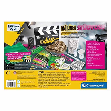 Clementoni Bilim ve Oyun Bilim Stüdyosu