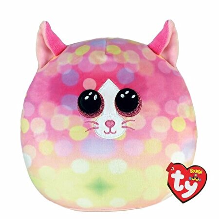 TY Sonny Pembe Desenli Squishy 25 Cm