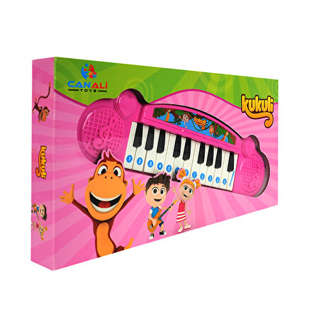 Kukuli İlk Elektronik Piyanom Pembe