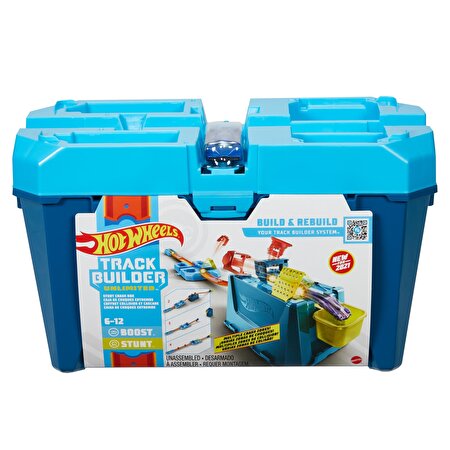 Hot Wheels Track Builder Kutulu Uzman Serisi Yarış Seti GVG09
