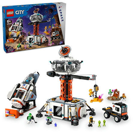 LEGO City Uzay Üssü ve Roket Fırlatma Rampası 60434