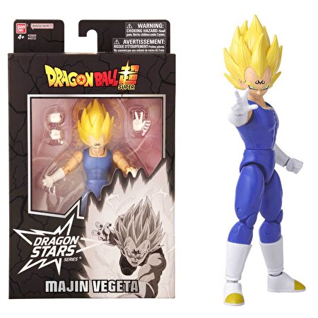 Dragon Ball Yıldızları Poz Verilebilir Fi̇gürleri̇ 16 Cm Majin Veget