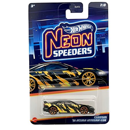 Hot Wheels Neon Speeder Arabalar Custom 01 Acura İntegra Gsr HRW73