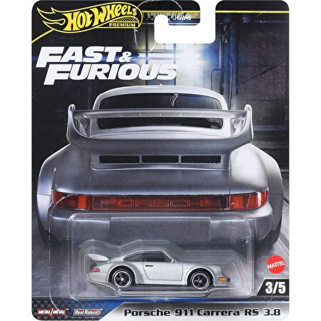 Hot Wheels Hızlı ve Öfkeli Premium Arabalar Porsche 911 Carrera RS 3.8 JBM03