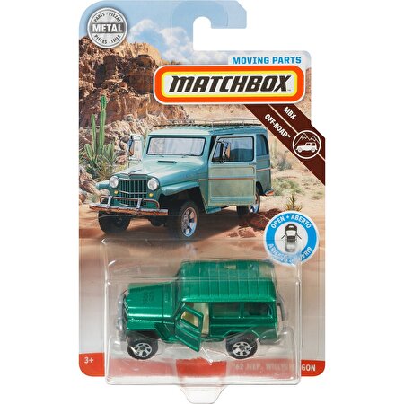 Matchbox 1:64 Arabalar 1962 Jeep Willys Wagon FWD35