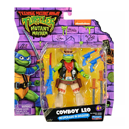 TMNT Aksiyon Figürler Cowboy Leo 83269