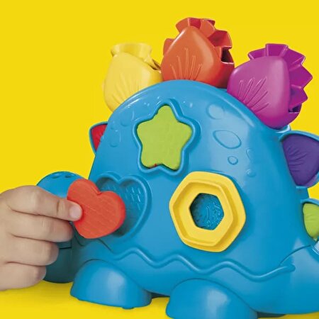 Play Doh Başlangıç Şekiller ve Renkler Dino Oyun Seti G0491